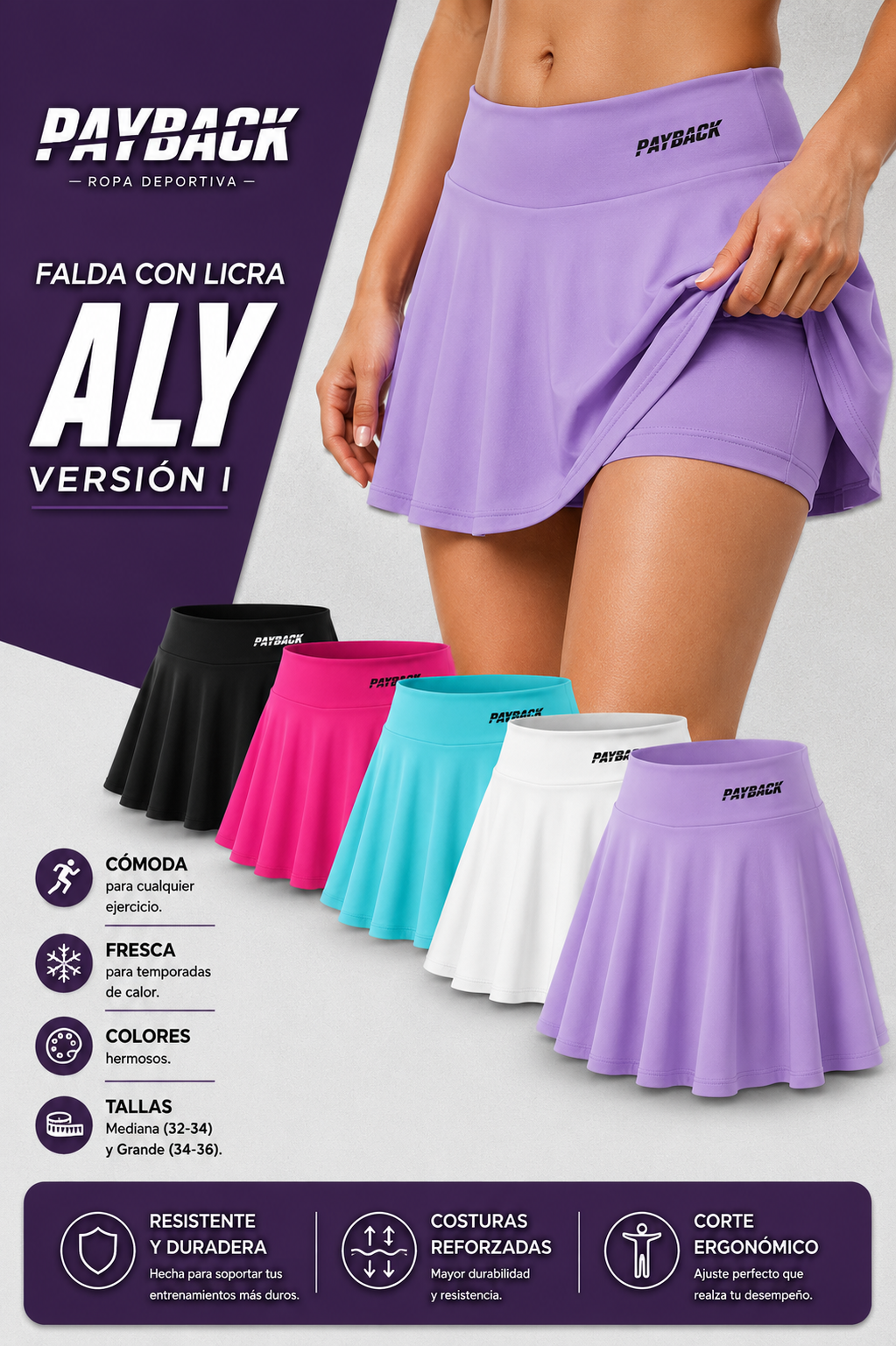 Falda con Licra Aly Versión I