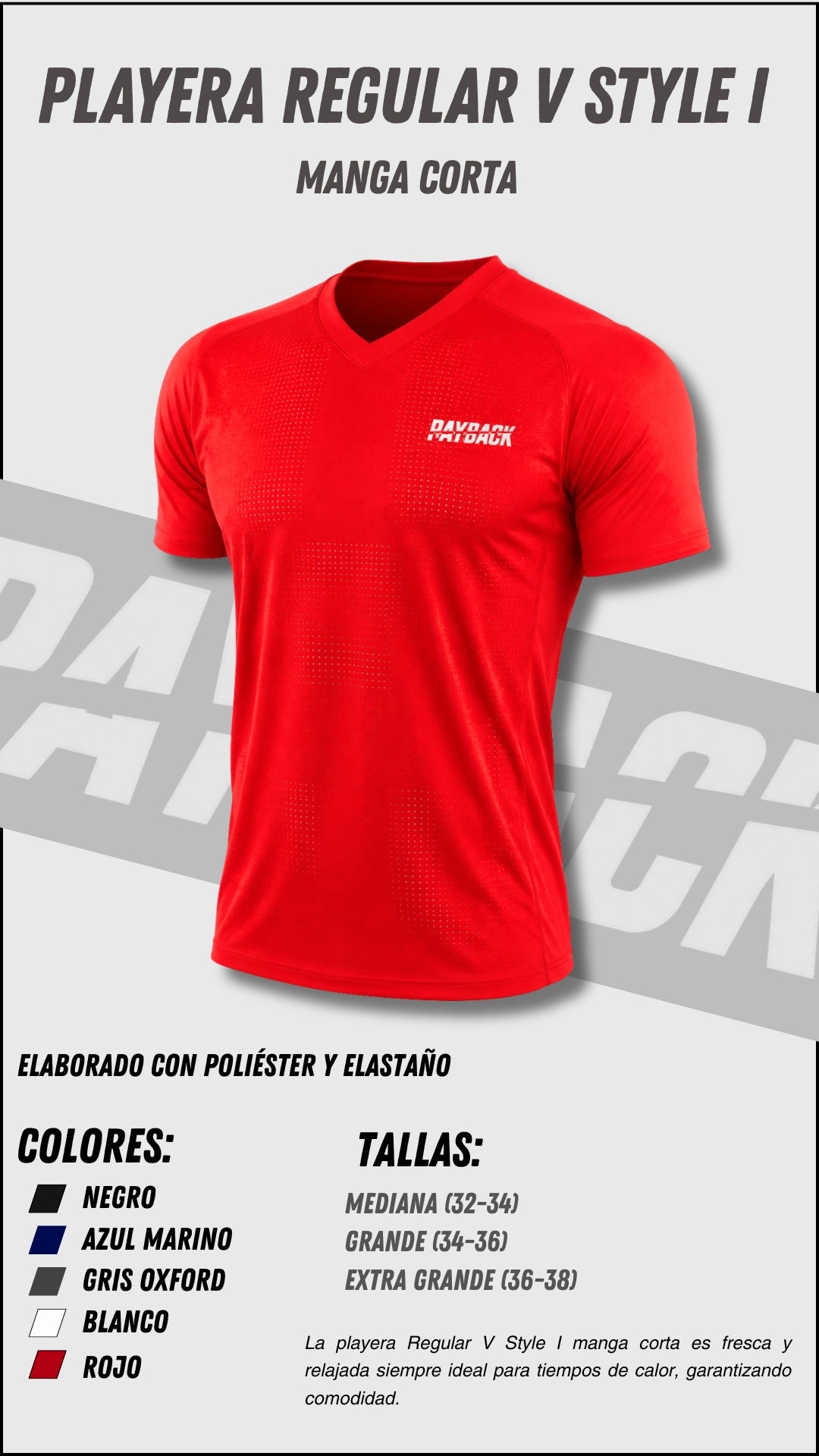 Playera Regular V Style I