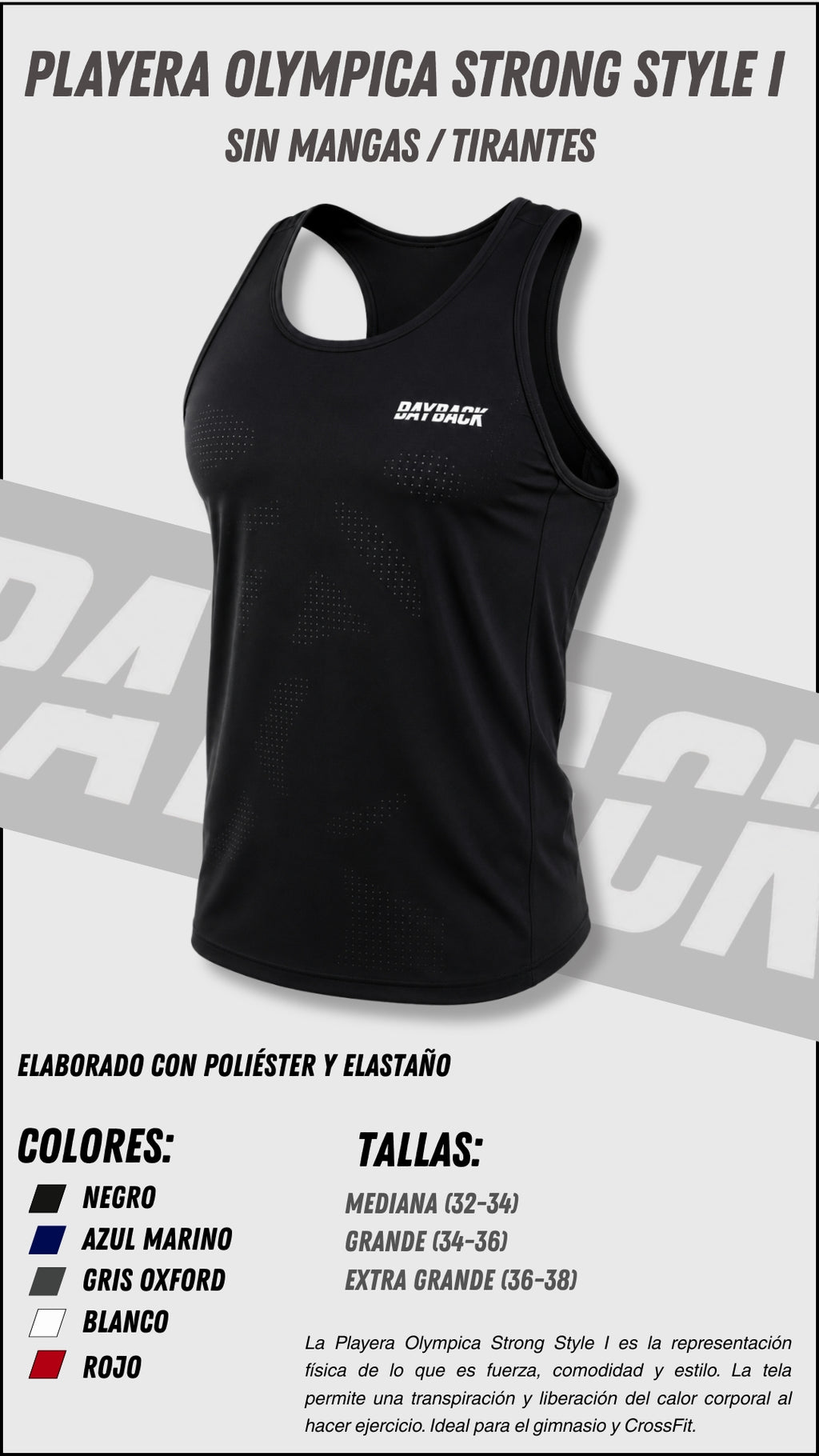 Playera Olympica Strong Style I
