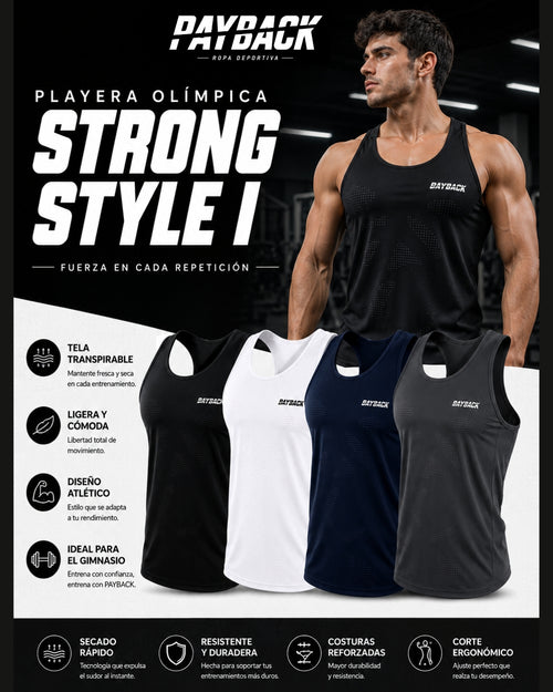 Playera Olympica Strong Style I