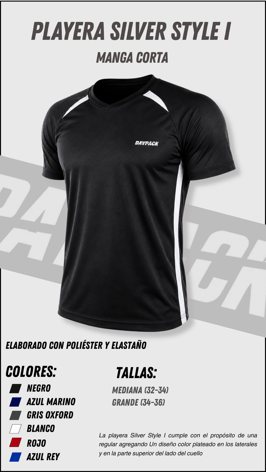 Playera Silver Style I
