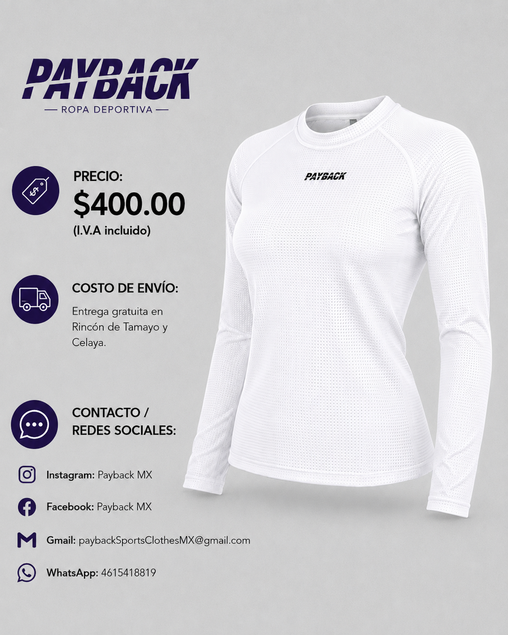Blusa Manga Larga ALY Versión I
